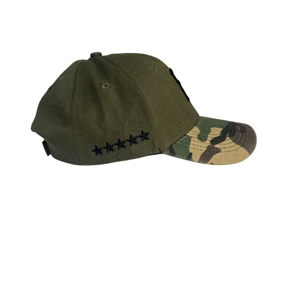Pittsburgh Pirates Baseball Hat Cap Green Camouflage Five-Star Side Detail - Picture 2 of 8